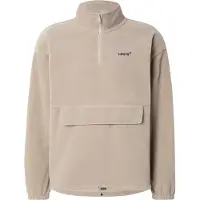 Levi's Pull-over 'Relaxed Graphic 1/4 Zip Sweatshirt' noisette