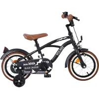 Volare Vélo enfant Black Cruiser - Garçons - 12 pouces - Noir