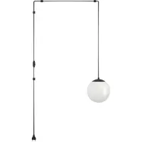 Eglo Pendule flexible Rondo 3 Globe blanc avec connecteur