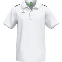 Erima Polo Cmpt Wings Blanc/noir - XS