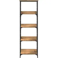 vidaXL Bibliothèque chêne artisanal 50x33x153 cm bois d'ingénierie