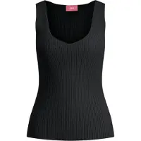 Jack & Jones Devi Jjxx Sleeveless T-shirt Noir M Femme