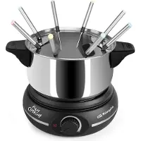 Orbegozo Fdr 14 Fondue 8 Persons 1500w Argenté 1.4 Liters / EU Plug 220V