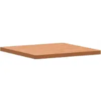 vidaXL Dessus de table 80x80x4 cm carré bois massif de hêtre
