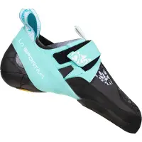 La Sportiva Skwama Vegan Woman, Escalade, Femme, Chaussures, G00B16 Carbon/Turquoise, 40 -