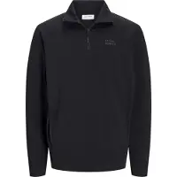 Jack & Jones Matty Logo Half Zip Sweatshirt Noir M Homme