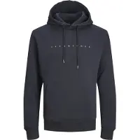Jack & Jones Star Plus Size Hoodie Bleu 5XL Homme