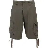 Brandit Pure Vintage Cargo Shorts Vert 7XL Homme