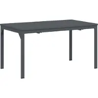 vidaXL Table de terrasse anthracite 180 x 80 x 74 cm