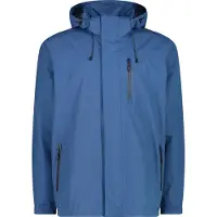 CMP Veste pour homme à capuche et fermeture éclair avec système de ventilation, bleu poussiéreux, taille 52