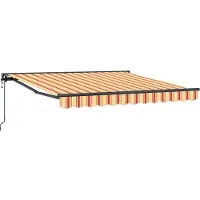 vidaXL Cadre d'auvent multicolore 300 x 250 cm