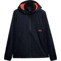 Superdry Logo Windbreaker Jacket Bleu L Homme