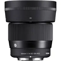 Sigma Photo 56 Mm F1.4 Dc Dn L-mount Camera Lens Argenté