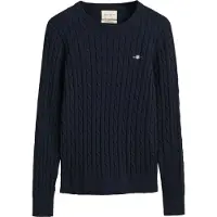 Gant Pull-over bleu marine / rouge feu / argent / blanc