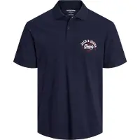 Jack & Jones Polo à manches courtes Logo Bleu M Hommes Bleu M