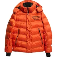 Superdry Sport Jacket Orange M Homme
