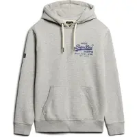 Superdry Sweat-shirt bleu roi / gris chiné