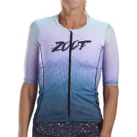 Zoot Ltd Aero Short Sleeve Tri Jersey Rouge,Orange L Femme