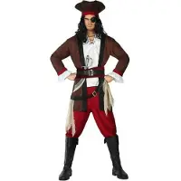 Atosa Pirate Costume Rouge XL Enfants