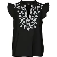 Vero Moda Vacation Sleeveless Blouse Noir S Femme