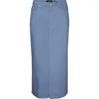Vero Moda Wild Lucky Long Skirt Bleu L Femme