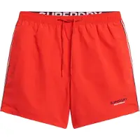 Superdry Sportswear Emb 15´´ Swimming Shorts Rouge L Homme