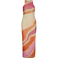 Jack & Jones Elina Sl Slim Long Mesh Jjxx Sleeveless Long Dress Multicolore L Femme