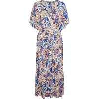 Vero Moda Menny Short Sleeve Long Dress Multicolore S Femme