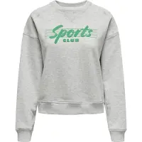 ONLY Diana Sweatshirt Gris L Femme