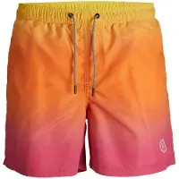 Jack & Jones 12261620 Fiji Dip Dye Swimming Shorts Rose 44 Homme