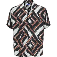 Jack & Jones Luke Iko Short Sleeve Shirt Multicolore S Homme