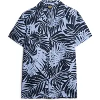 Superdry Open Collar Print Short Sleeve Shirt Multicolore 2XL Homme