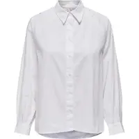 ONLY Division Gaga Long Sleeve Shirt Blanc XS Femme