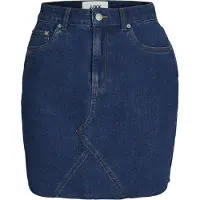 Jack & Jones Hazel Short Denim Skirt Bleu M Femme