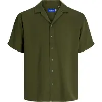 Jack & Jones Jeff Heat Resort Short Sleeve Shirt Vert 2XL Homme