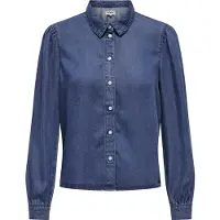 ONLY Billie Long Sleeve Shirt Bleu XS Femme