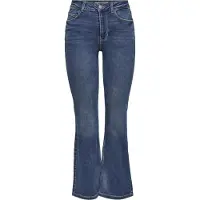 JDY Femmes Jeans Flare Super Stretch Denim Pantalon à pattes d'éléphant JDYNWFLORA - 25W / 32L