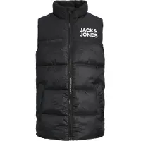Jack & Jones Junior Gilet noir / blanc