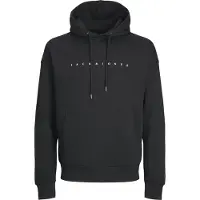 Jack & Jones Star Plus Size Hoodie Noir 3XL Homme