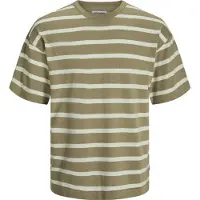 Jack & Jones Pull-over olive / blanc