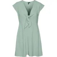 Vero Moda Mymilo Short Sleeve Short Dress Vert S Femme