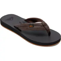 Quiksilver Carver Squish Flip Flops Marron EU 41 Homme