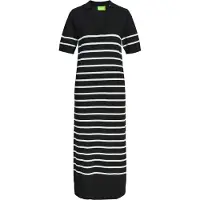 Jack & Jones Layla Comfy Jjxx Short Sleeve Midi Dress Noir XS Femme