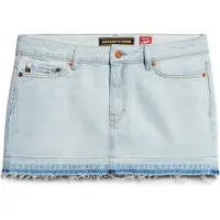 Superdry Jupe bleu clair