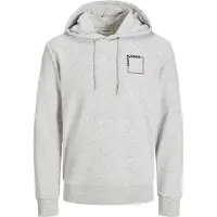 Jack & Jones Verner Hoodie Gris L Homme