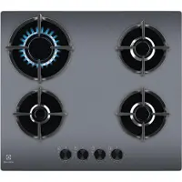 Electrolux EGG64272M Miroir encastrable 59 cm Gaz 4 brûleurs