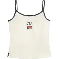 Superdry Athletic Essential Cami Sleeveless T-shirt Blanc L Femme