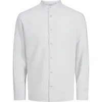 Jack & Jones Summer Band Long Sleeve Shirt Blanc XL Homme