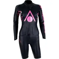 Aqua sphere Limitless V2 Woman Long Sleeve Shorty Noir,Rose S Femme