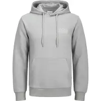 Jack & Jones Sweat-shirt gris / blanc